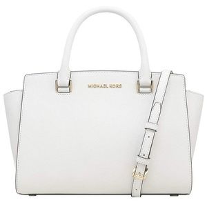 Brand New White Michael Kors Selma Bag🤍